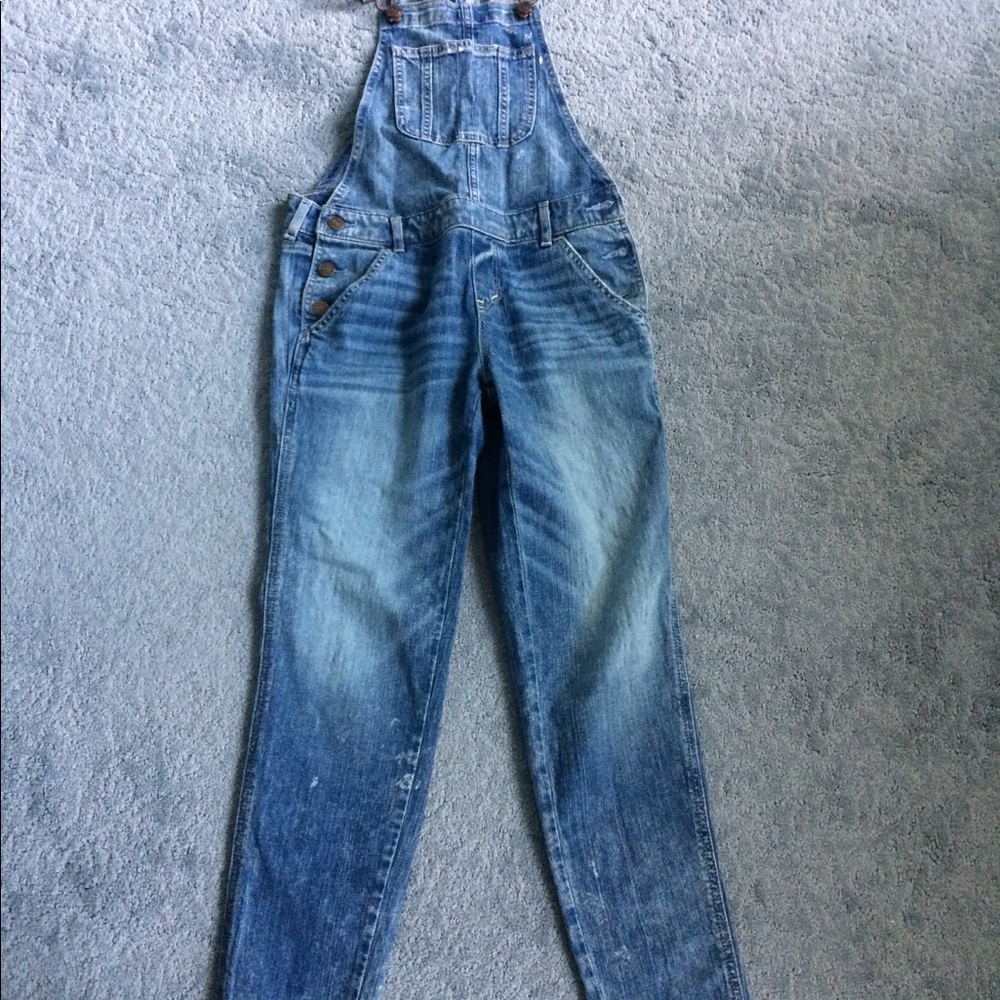 Abercrombie women’ skinny overalls